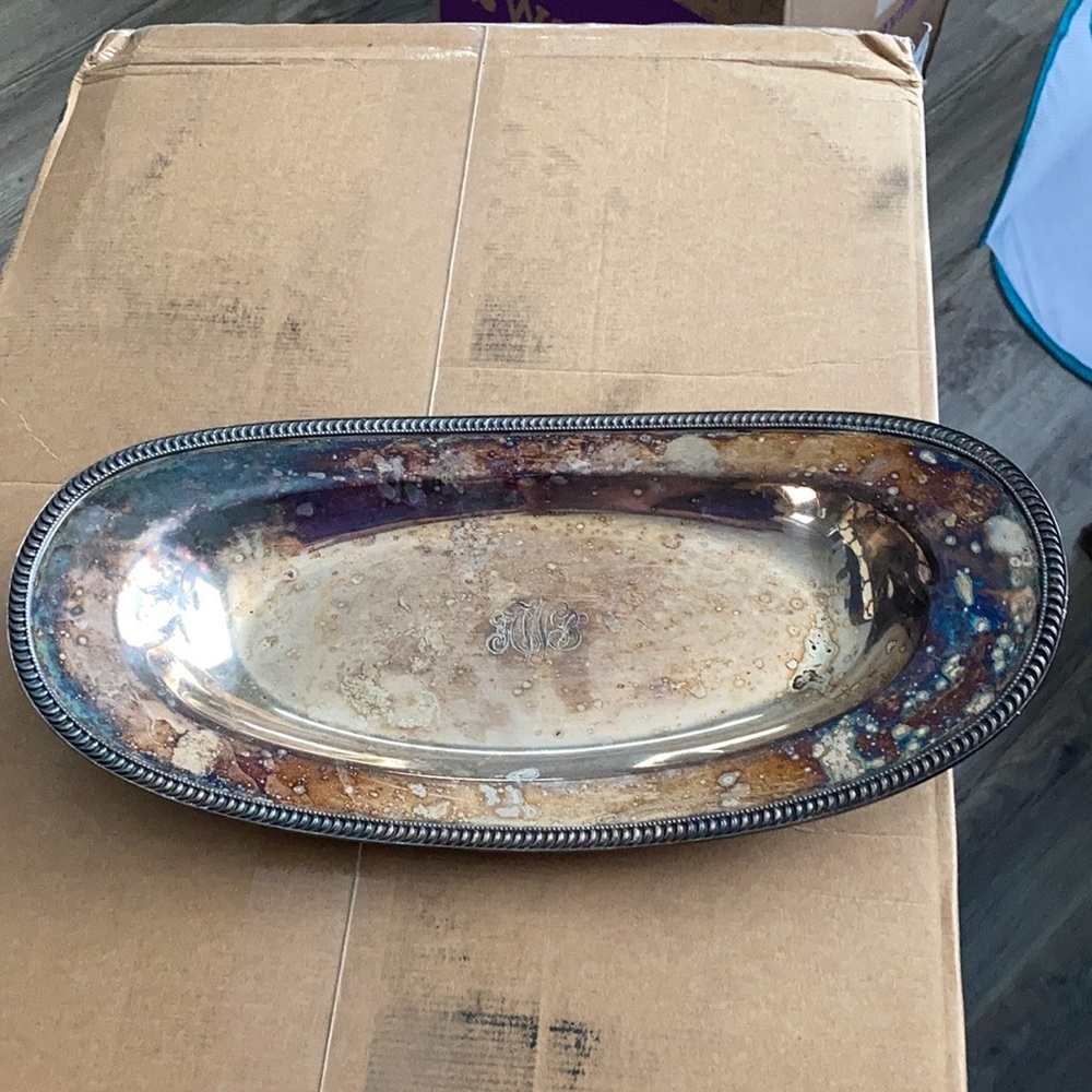 Silver plated server